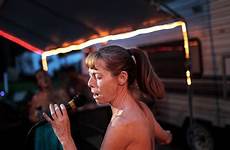 nudity lane swingers campground karaoke garza detroit sings calls lexi