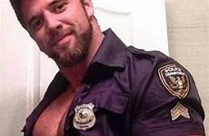 cops hunks chest
