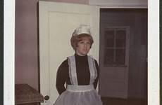 polaroid vintage woman found women french maid photography color old dressed 1960 vernacular photographs visit