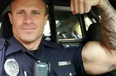 cops uniform muscle cop
