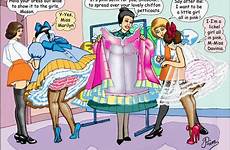 comic dresses into sissies dress bilder miss dressing he school eleanor st style mason gusset marilyn hauled charles ready room