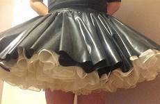 latex petticoat petticoats frilly