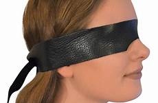 blindfold leather calfskin augenbinde blindfolds echtes kalbsleder augenmaske