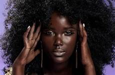 skinned melanin negras curly hermosas darkskin ebony supermodel cabello