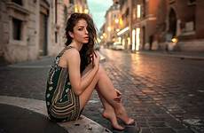 model 4k hd girls sitting posing girl street dress road green wallpapers wearing miki kraviz models wallpaper pretty comments resolutions