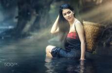 vietnamese teenagers backgrounds getwallpapers waterfall modelle sfondi wallpaperxyz