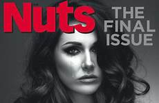 nuts magazine lucy pinder cover mag final issue lads people last independent cries front tearful bows hit