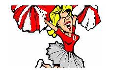 cheerleader animated cheerleaders clipart cartoon cheer graphics animation clip gif gifs animations transparent cliparts poms hooray hip clipground pom jumping