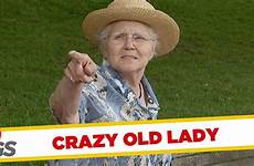 crazy lady old laughs just gags pranks