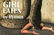 eaten girl python