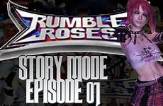 rumble roses ps2 story