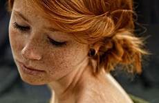 freckles redhead redheads covered styrofoam woodwork rousse rousseur