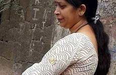 saree aunty backless sarees navel bhabi