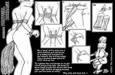 bondage rope crotch plug butt ponygirl gif instruction veterinarian bdsm self sex nude instructions tail ponyplay anal harness diagram pony