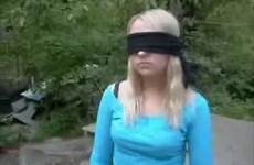 blindfolded tied