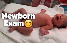 baby boy exam newborn birth after
