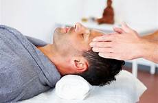 reiki massage getting man men healing spa young
