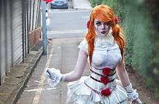 pennywise halloween costumes clown cosplay costume diy scary women rule character saved makeup movies