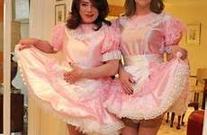sissy maid crossdresser maids girls frilly chaste petticoats gurls