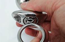 plug lock anal stainless steel optional ring locking