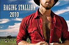 stallion raging calendar calendars gay amazon flip 2010 front back