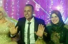 egyptian husband wife wedding emerge attended second who woman details sitting shows next her