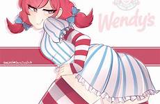 wendy wendys anime girl smug fast food lewd loli ravioli mascot sexy fanart deviantart meme character manga don thicc funny