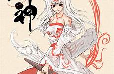 amaterasu okami folklore kitsune draa realm kami