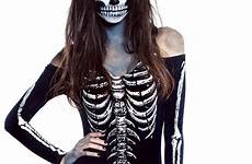 skeleton halloween costume sexy costumes girl dress esqueleto makeup disfraz outfit radiology jellyfish mujer trajes women disfraces mejores cosplay fashion