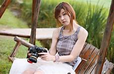 jung korean models seon asians women se wallpaper photoshoot outdoor