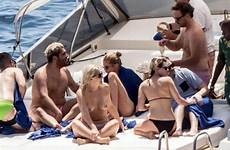 kristen amalfi bikini boobs paparazzi sunbathing tanning thefappening candids italy