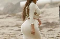 kim kardashian khloe kuwtk beach malibu set disick scott her bikini hawtcelebs