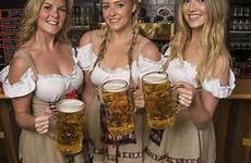 oktoberfest beer german girls fest women girl octoberfest munich maid fun festival germany october london barmaids bavarian woman dress bier