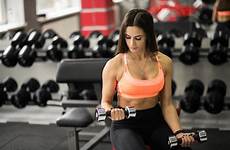wallpaper fitness girl wallpapers gym woman sport model trainer lesson weight training desktop background size click wall backgrounds