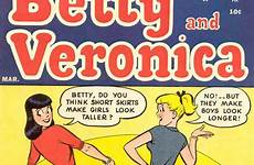 betty veronica girls archie comic comics covers 1951 1959 books vintage short choose board