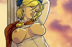 power girl dc fuckit hentai nude xxx luscious pinup comics superheroes size foundry comment leave