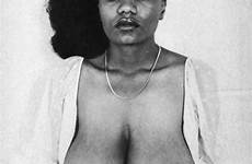 ebony busty naked poses retro 60s