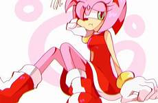 amy rose sonic hedgehog fanart anime pixiv zerochan full