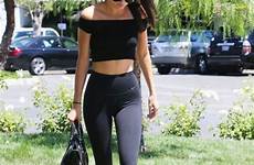 kendall jenner leggings spandex booty calabasas august tight style waist pieces high angeles los celebmafia gotceleb