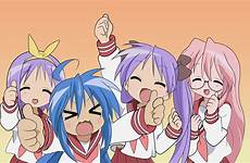 wallpaper lucky star anime background preview size click full