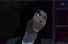 zatanna gagged justice young league characters vital statistics bound