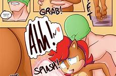 sonic sally hedgehog acorn chochox mult34