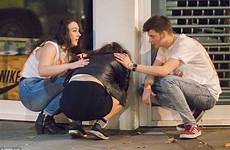 pub student carnage crawl street life teenagers university friends vomiting bristol night vomits takeaway show her two she video starting