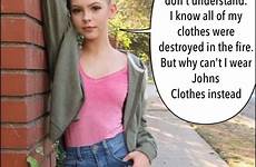 girly captions boys cousins hand sissy tg sister boy stories feminized girl forced girls downs tales cute dresses caps halloween