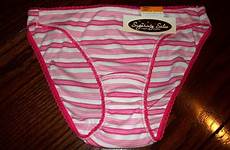 charter club panties pink stripe cotton candy bikini nwt intimate apparel ladies