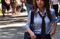 school uniform japanese girl high girls cute pretty uniforms schoolgirl tumblr sweet world outfits fashion schools senior teenage around style