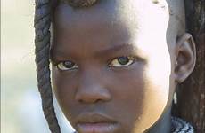 namibia himba tribes afrikanische stämme tribal frau schöne haare