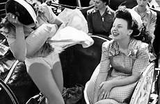 vintage amusement wind blowing park 1940s skirt day girls rides parks 1940 gone shots days post everyday newer ride women