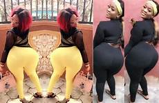 massive butt lady off nigerian social sophia iffy young react causing users shows her informationng