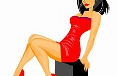 cartoon sexy woman women vector clipart cliparts clip people girl library looking good fancy really use